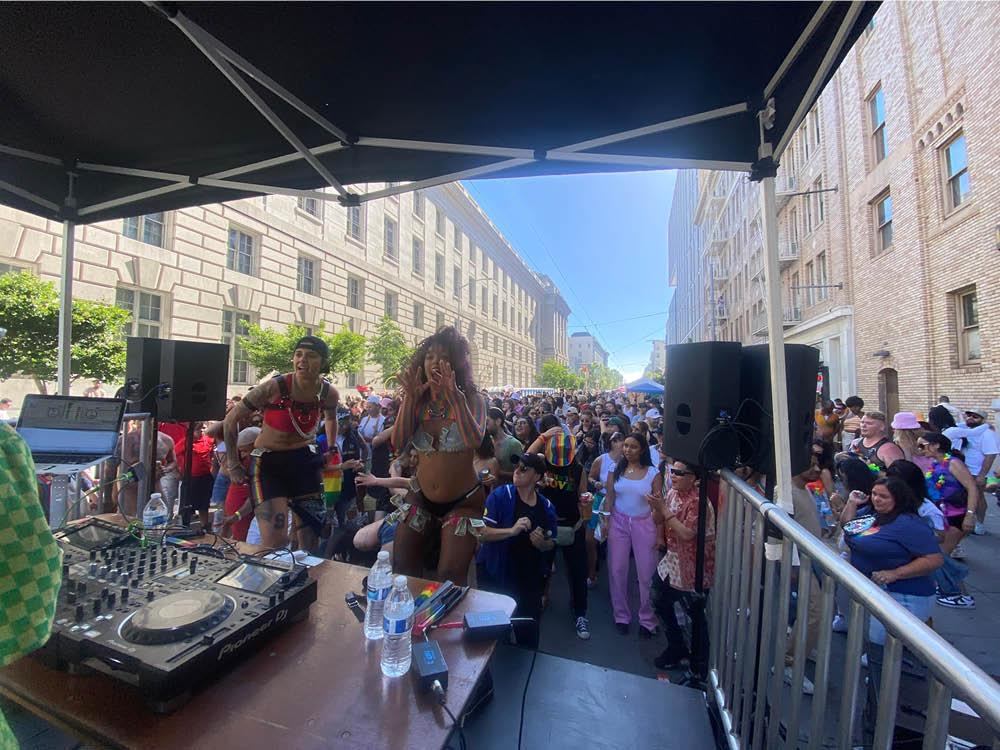 Womxn's Stage angered by shabby SF Pride setup