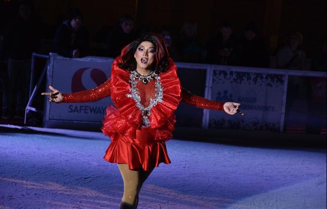 Drag Queens on Ice @ Safeway Holiday Ice Rink