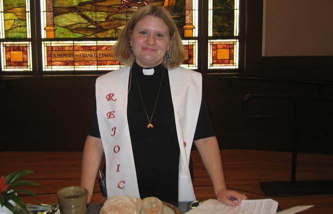 The Reverend Sadie Stone said that Bethany United Methodist Church in Noe Valley, where she is pastor, has a long history of ministry to the LGBT community. Photo: Brian Bromberger