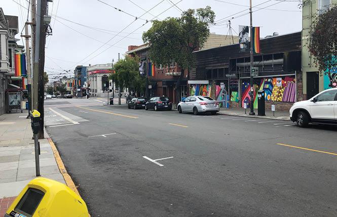 Two blocks of 18th Street in the Castro will be allowed to close on Sunday afternoon and evenings to allow for outdoor dining. Photo: Matthew S. Bajko