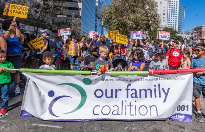 Our Family Coalition marched in last year's Oakland Pride parade. Photo: Jane Philomen Cleland