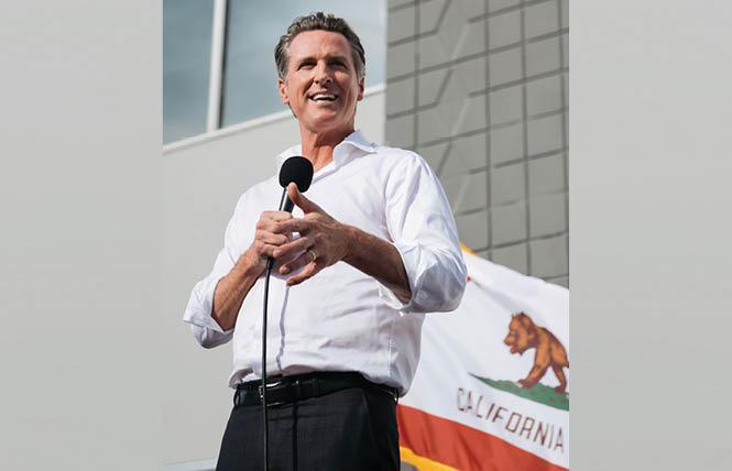 A recall of Governor Gavin Newsom may qualify; the deadline is next month. Photo: Courtesy Governor's office