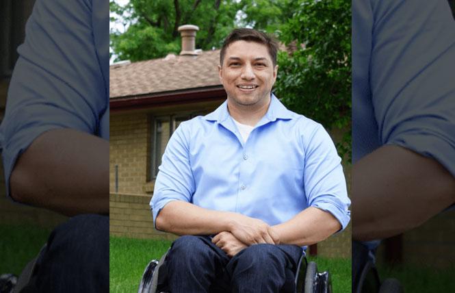 David Ortiz was elected in 2020 as Colorado's first openly bi state legislator. Photo: Courtesy LGBTQ Victory Fund