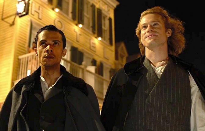 Jacob Anderson and Sam Reid in the new "Interview with the Vampire" series (photo: AMC)
