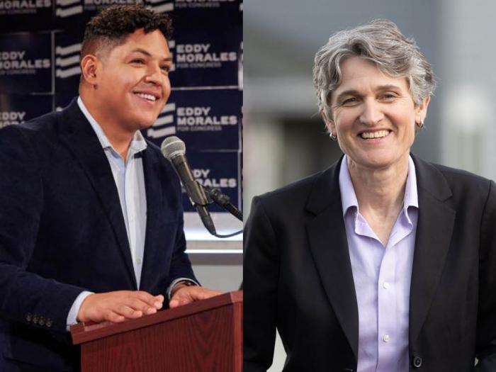 Eddy Morales, left, and Jamie McLeod-Skinner both lost their congressional bids in Oregon. Photo: Courtesy the campaigns<br>