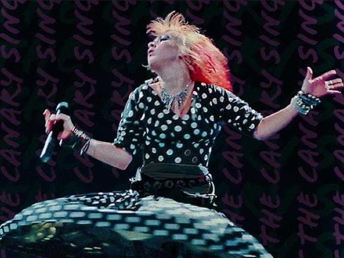 Cyndi Lauper in the documentary 'Let the Canary Sing'