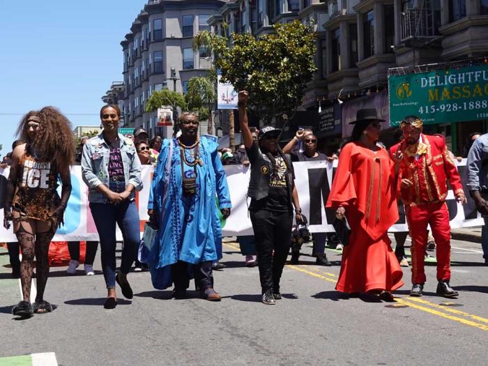 The People's March took place June 23 and sought to bring Pride back to its roots of protest. Photo: Max Guerrera